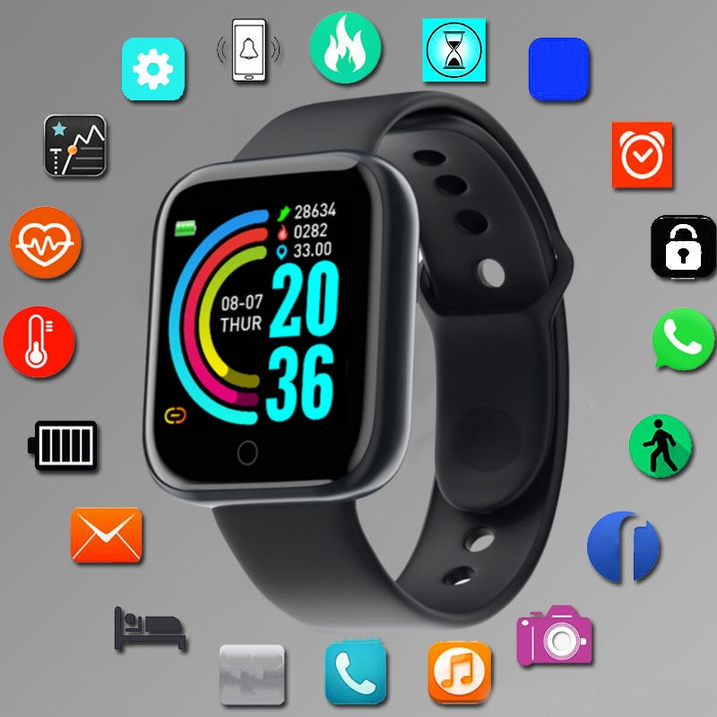 Fitness Tracker Band - Reloj inteligente para hombres y mujeres,