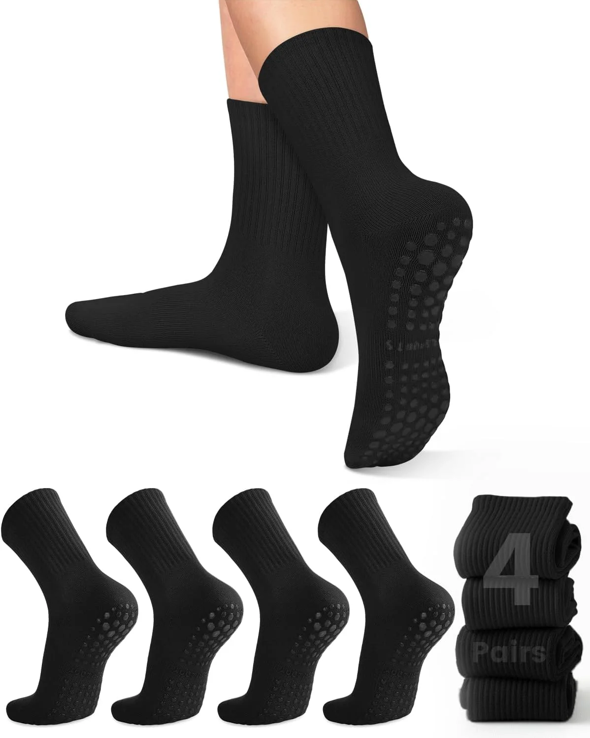 Yoga & Fitness With Faye The Well Being Studio Abbots Langley - 4 pares de calcetines de yoga