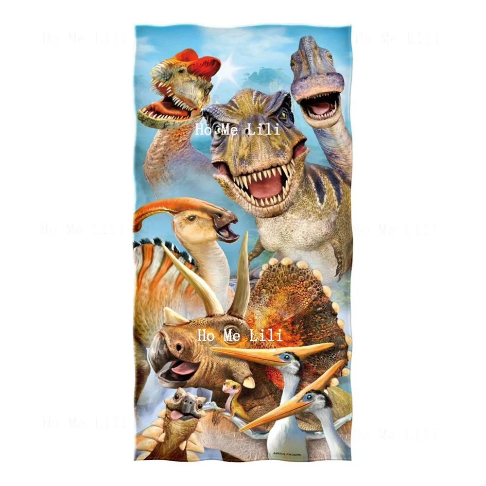 Yoga Fitness Machine - La toalla de secado rápido Dinosaur