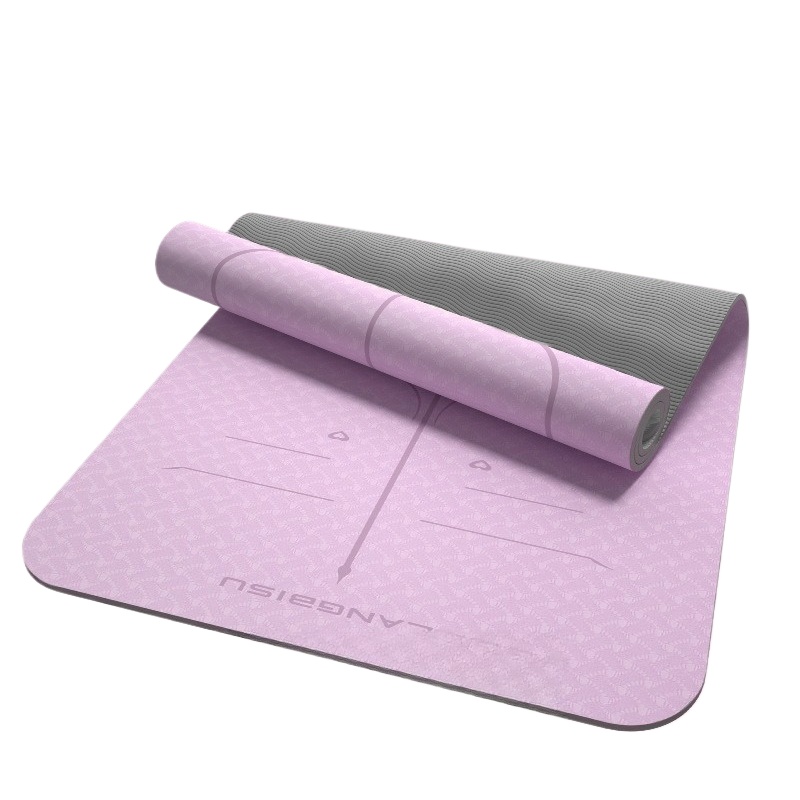 Yoga Health & Fitness Center - Tapete de Yoga TPE para Principiantes,