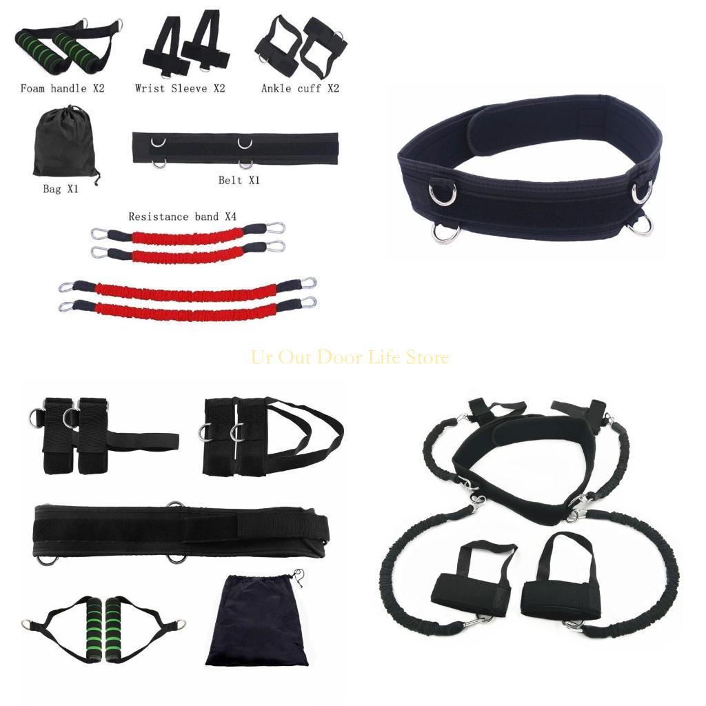 Yoga Fitness Video - Juego bandas resistencia largas para ejercicio