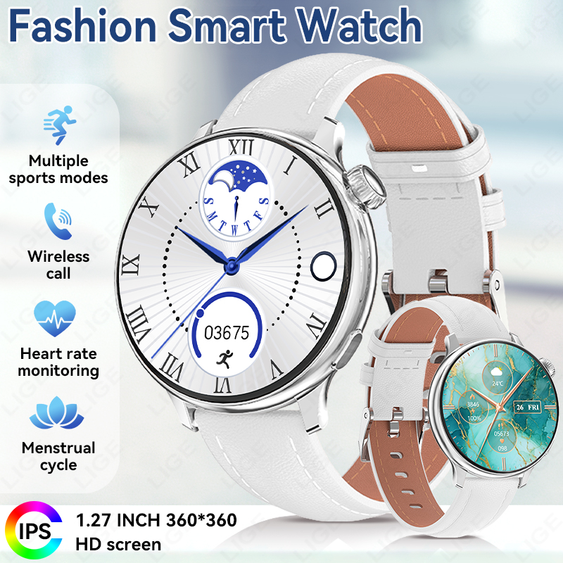 Oxygen Yoga & Fitness Joshua Creek - Reloj Inteligente Deportivo LIGE para Mujer,