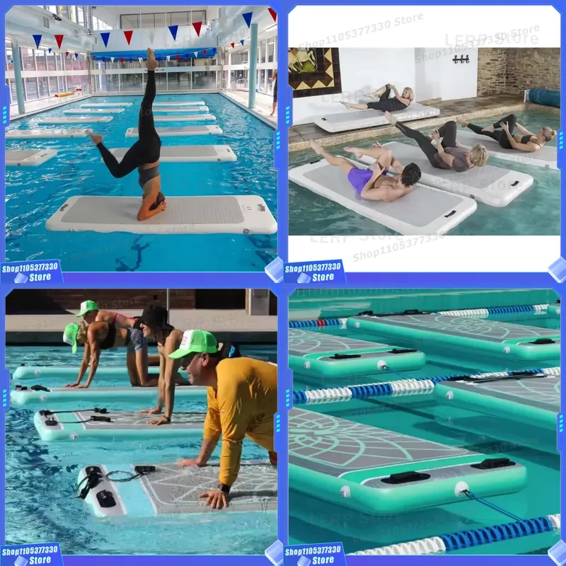 Colchonetas Inflables Flotante - Yoga Fitness Factory reseña y precio