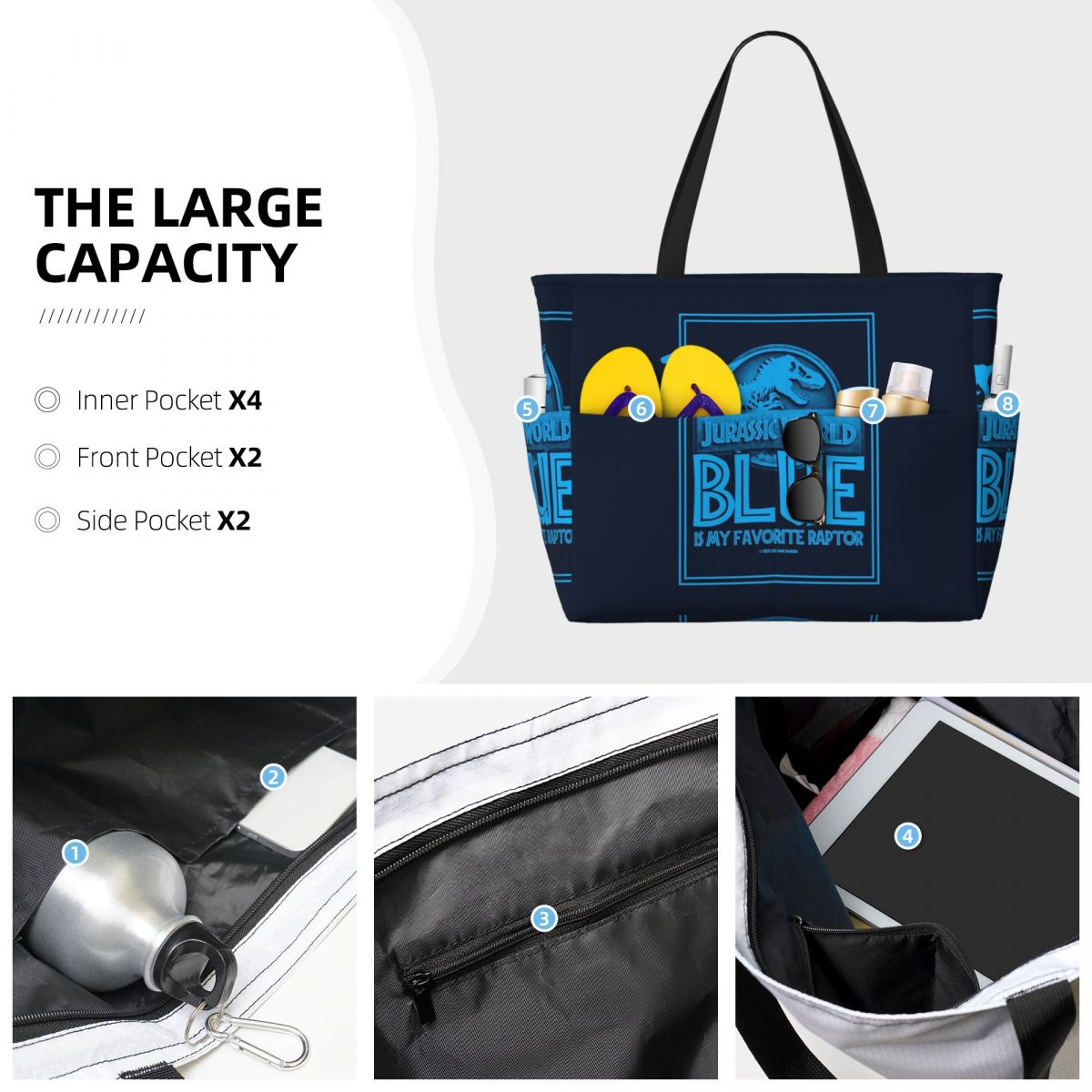 Jurassic World - Blue Is My Fa - Yoga Fitness World reseña y precio