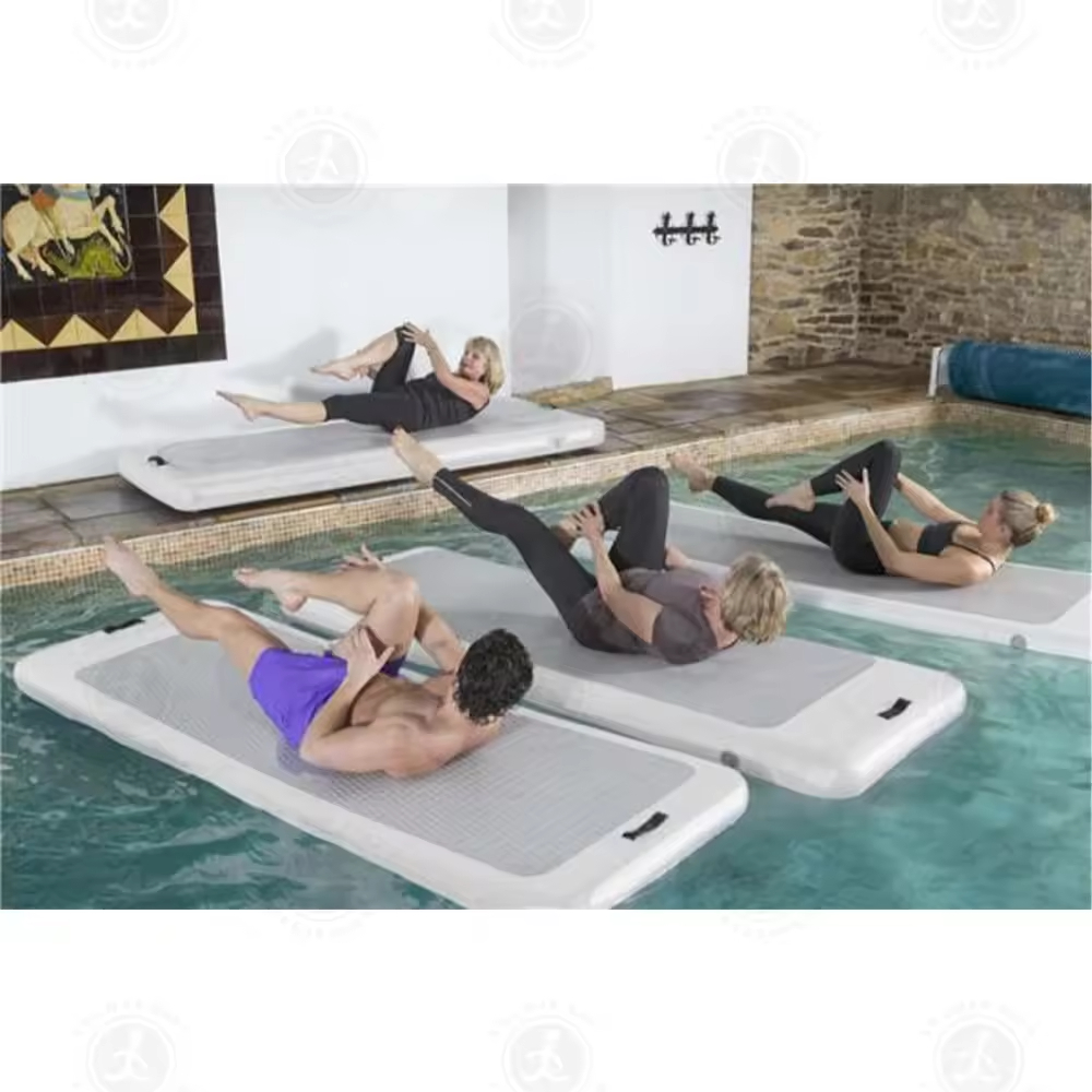 Estera inflable de la yoga del - Yoga Fitness Factory reseña y precio