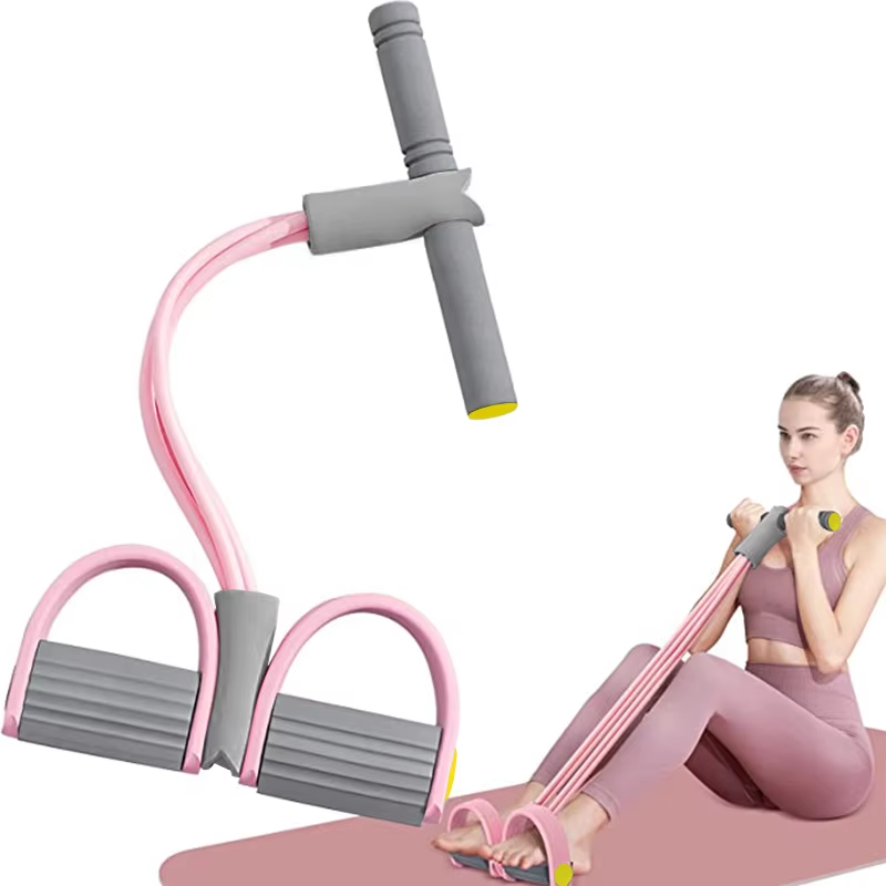 Bandas de Resistencia de 4 Tub - Yoga Pedal Puller Fitness Equipment reseña y precio