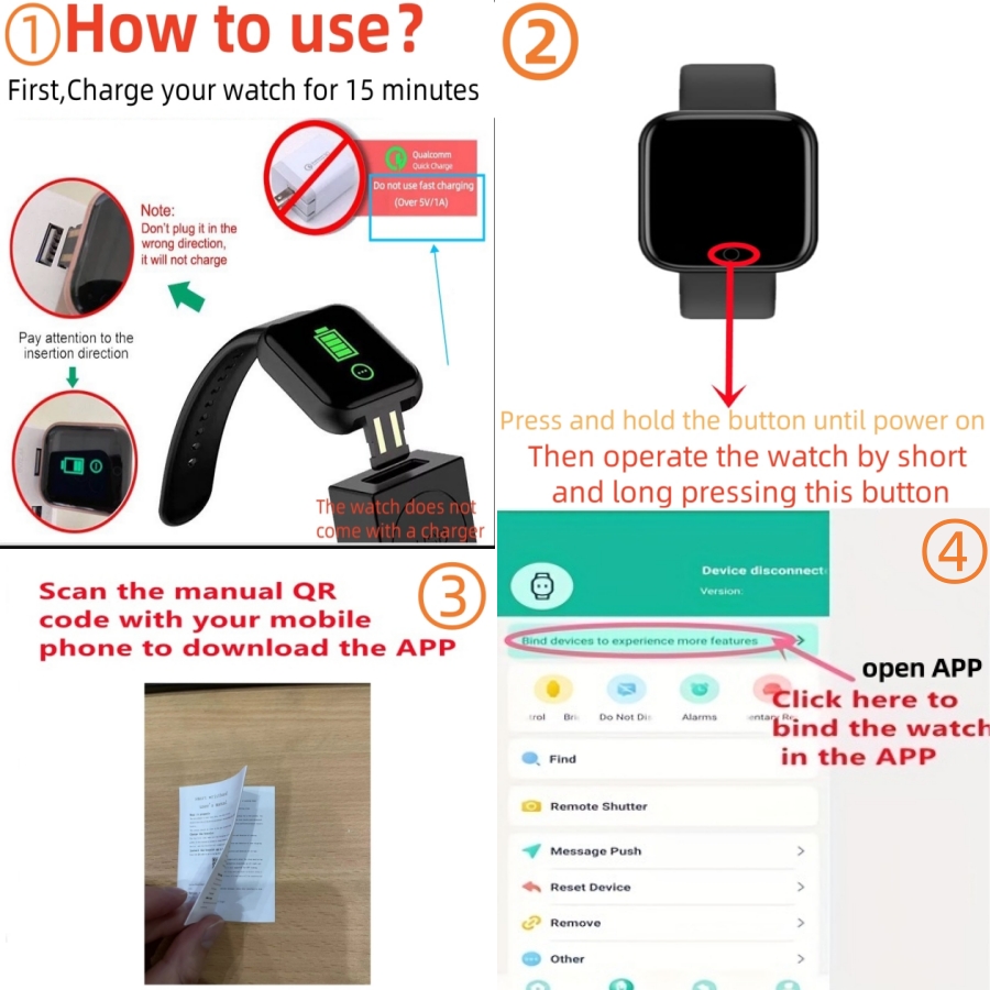 Reloj inteligente para hombres - Fitness Tracker Band reseña y precio