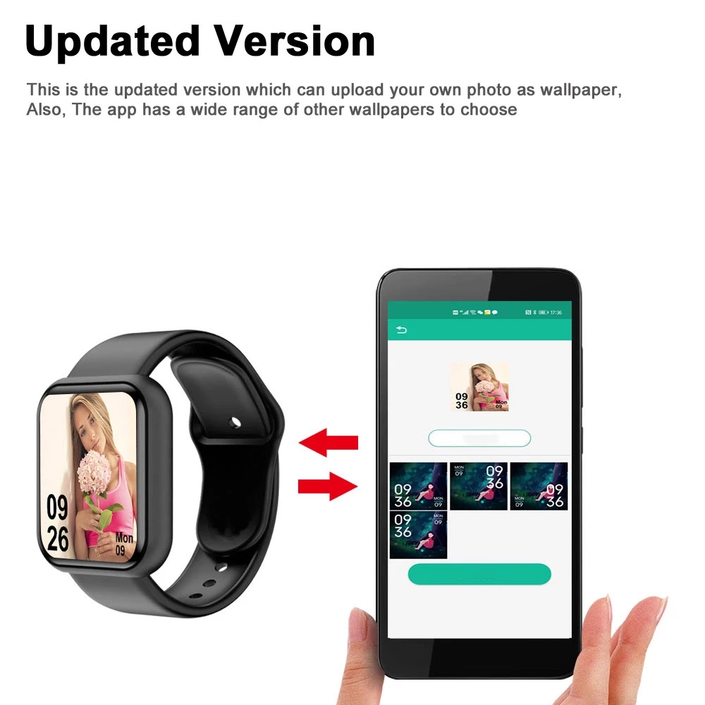 Reloj inteligente para hombres - Fitness Tracker Band reseña y precio
