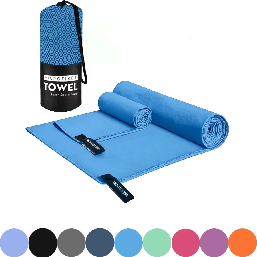 Toalla deportiva de secado ráp - Yoga Fitness Machine reseña y precio