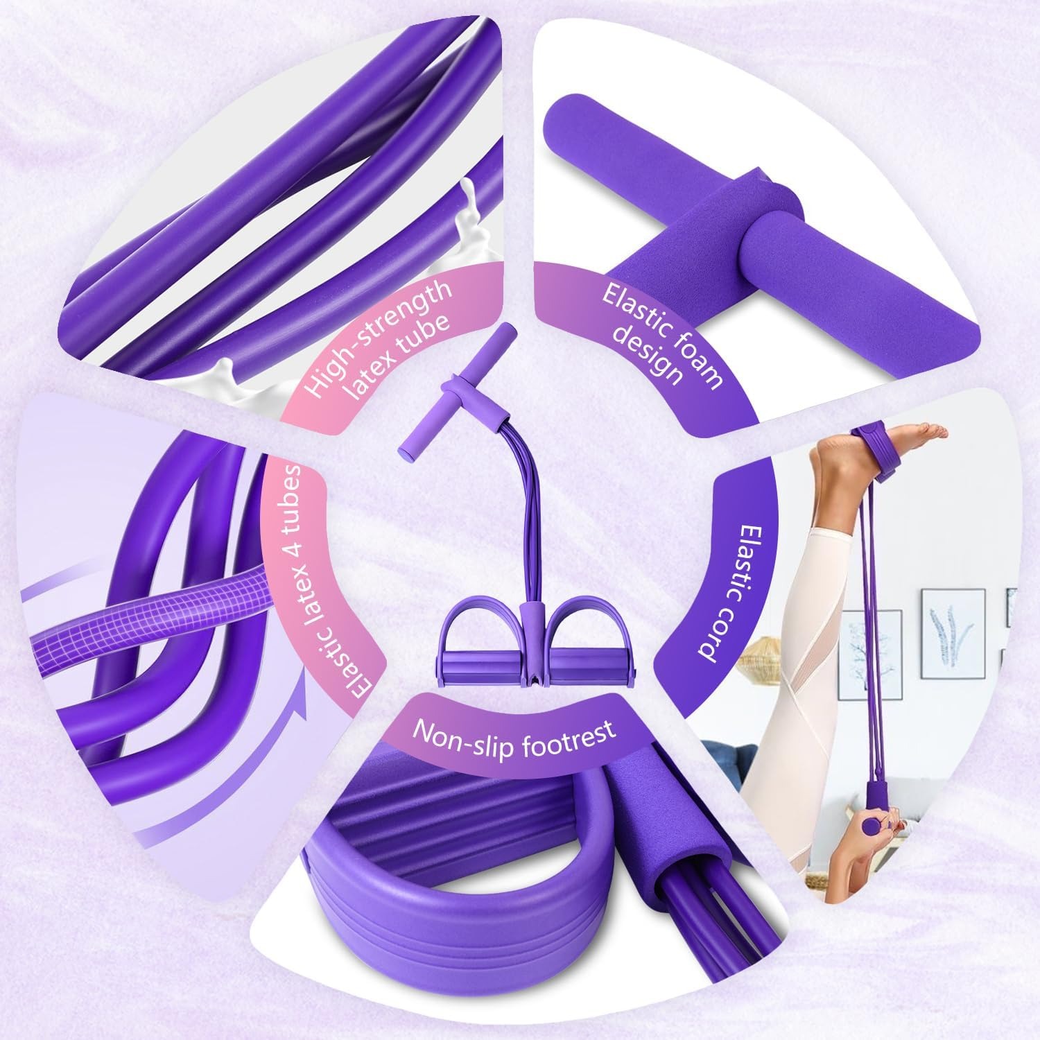 Banda de Resistencia de Pedale - Yoga Pedal Puller Fitness Equipment reseña y precio