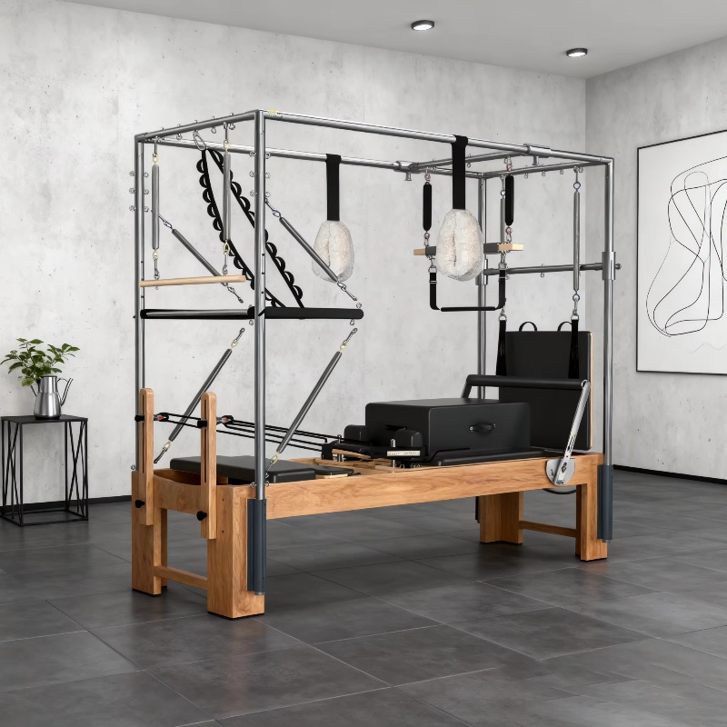Máquina de madera de arce de a - Yoga Fitness Factory reseña y precio