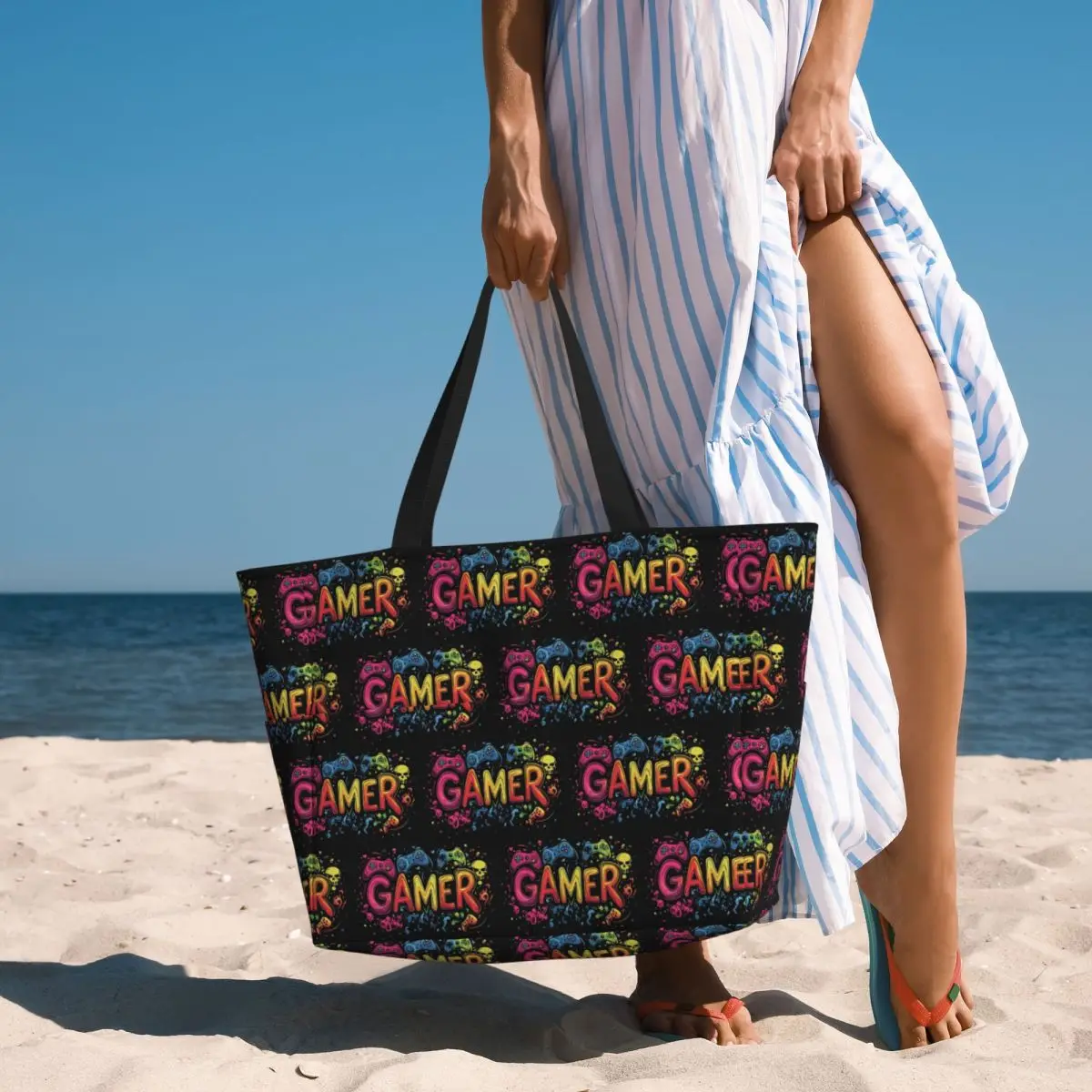 Bolsa de Playa para Videojuego - Yoga Fitness Video reseña y precio