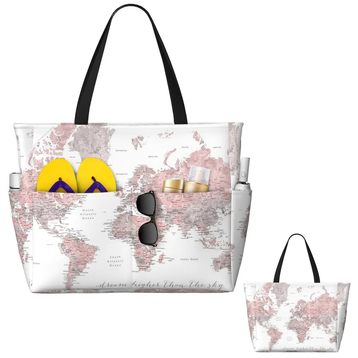 Bolsa de lona inspiradora con  - Yoga Fitness World reseña y precio