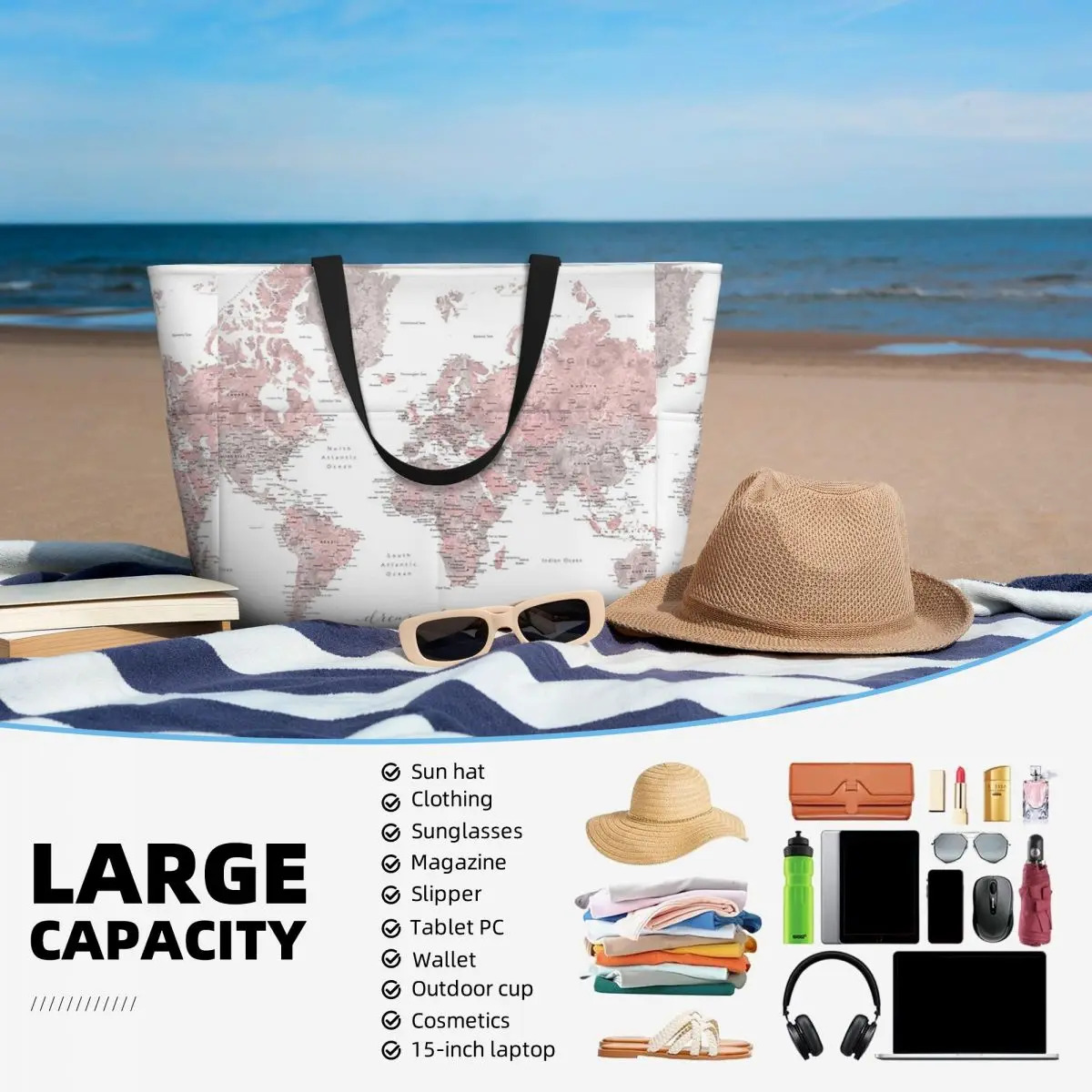 Bolsa de lona inspiradora con  - Yoga Fitness World reseña y precio
