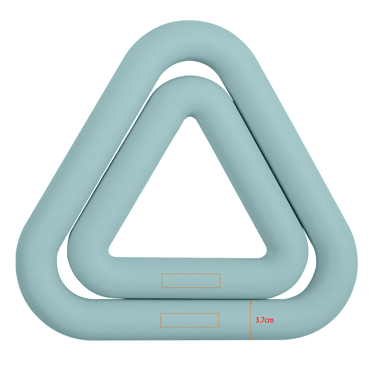 Anillos de hierro Triangulares - Yoga Fitness Factory reseña y precio
