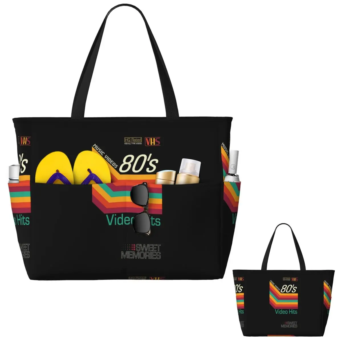 Bolsa de playa con diseño de c - Yoga Fitness Video reseña y precio
