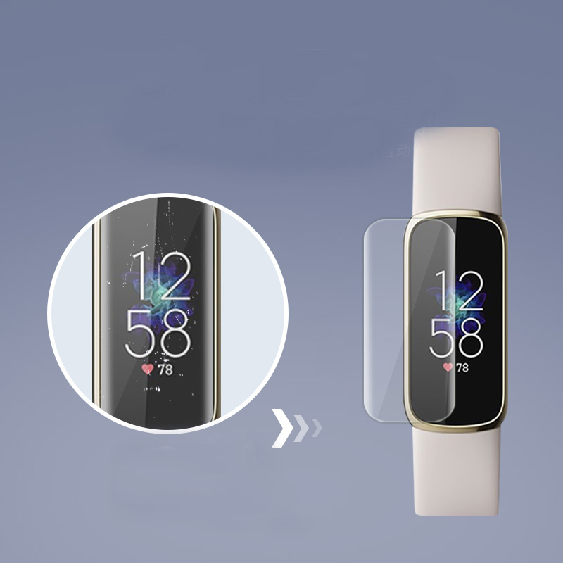 Película protectora transparen - Fitness Tracker Band reseña y precio