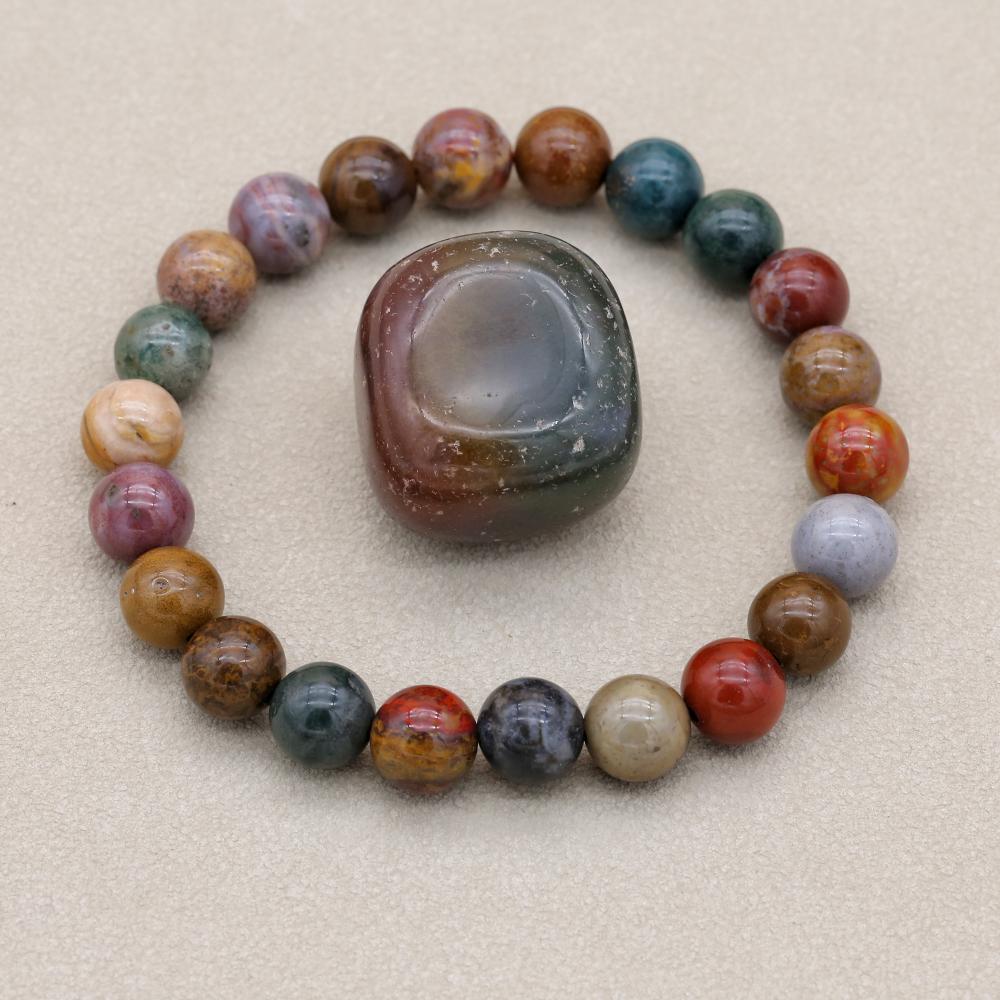 Pulsera de cuentas de jaspe oc - Yoga Health & Fitness Center reseña y precio