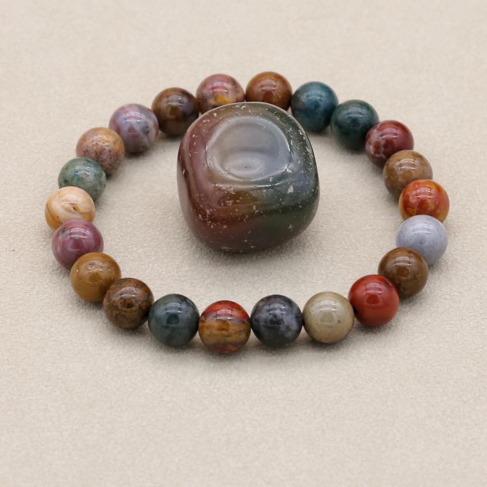 Pulsera de cuentas de jaspe oc - Yoga Health & Fitness Center reseña y precio