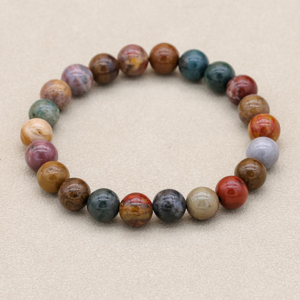 Pulsera de cuentas de jaspe oc - Yoga Health & Fitness Center reseña y precio
