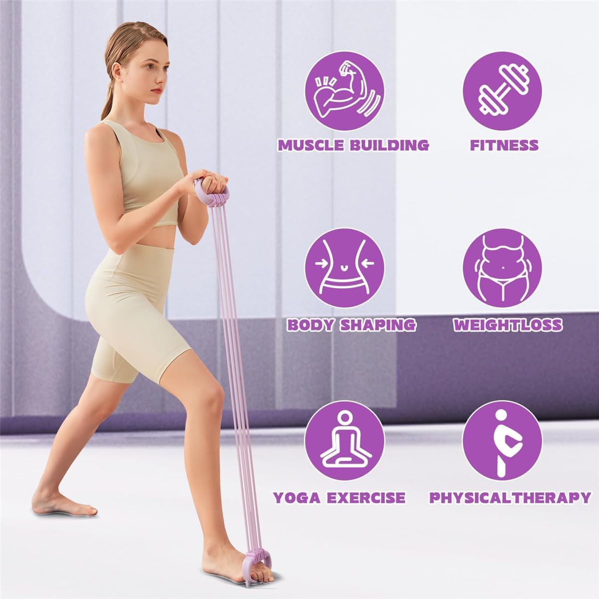 Bandas de resistencia en forma - Figure 8 Resistance Band reseña y precio