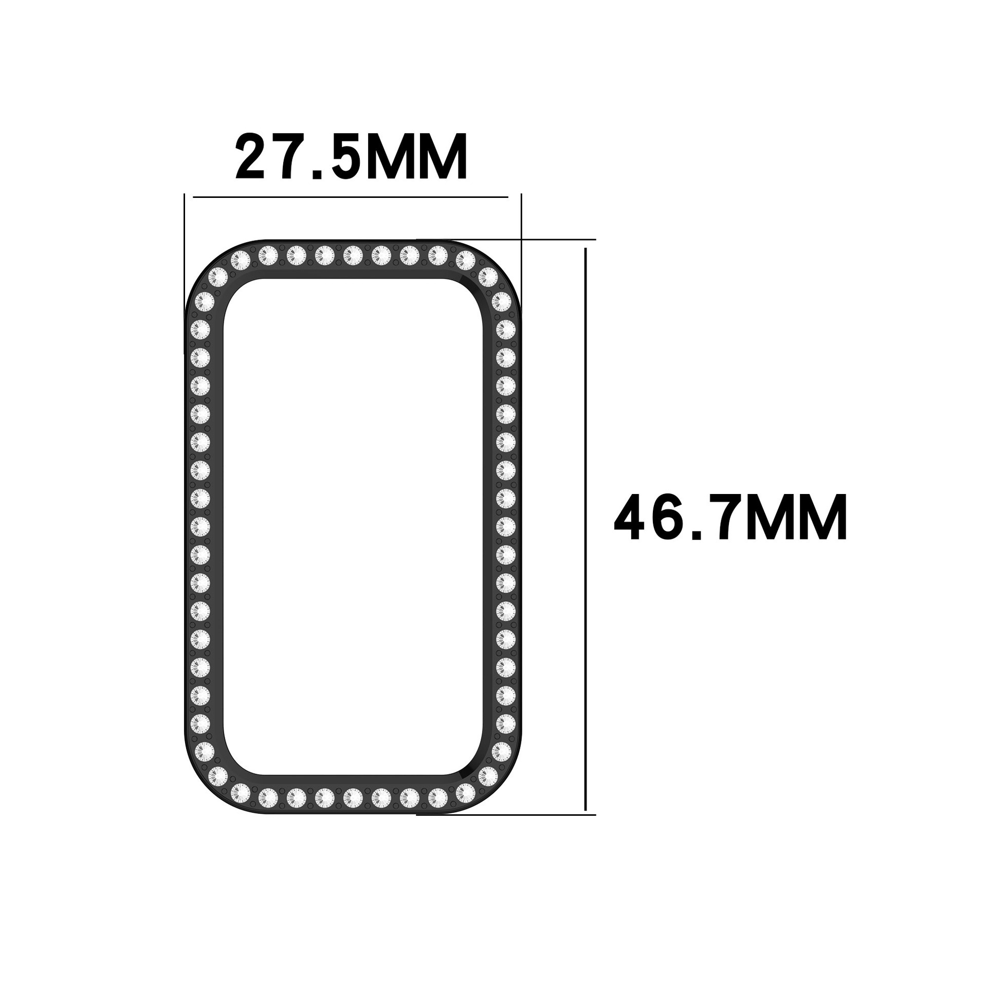Carcasa de reloj con taladro d - Fitness Tracker Band reseña y precio