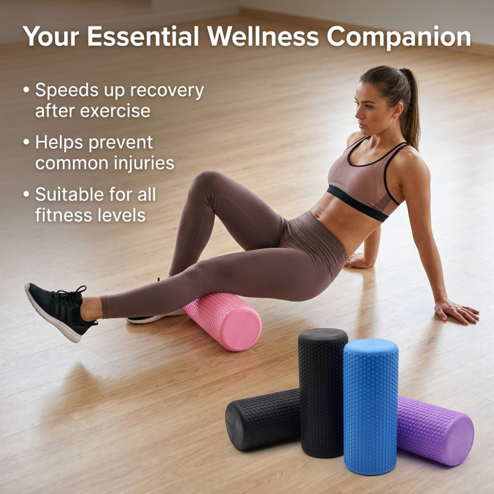 Rodillo de Espuma para Yoga de - Yoga Fitness World reseña y precio