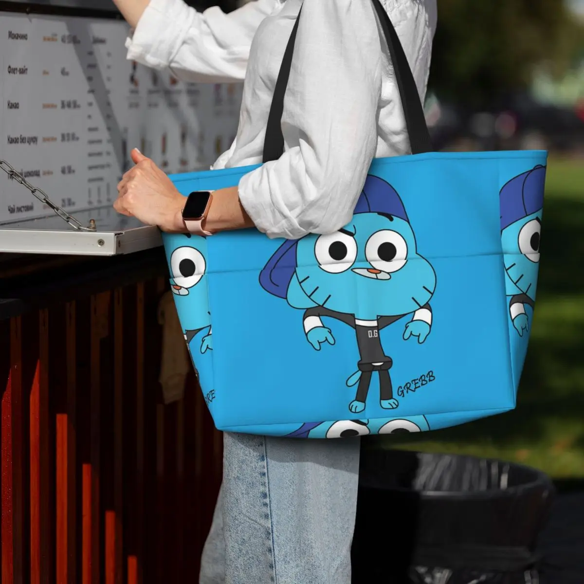 Bolso de playa de anime Gumbal - Yoga Fitness World reseña y precio