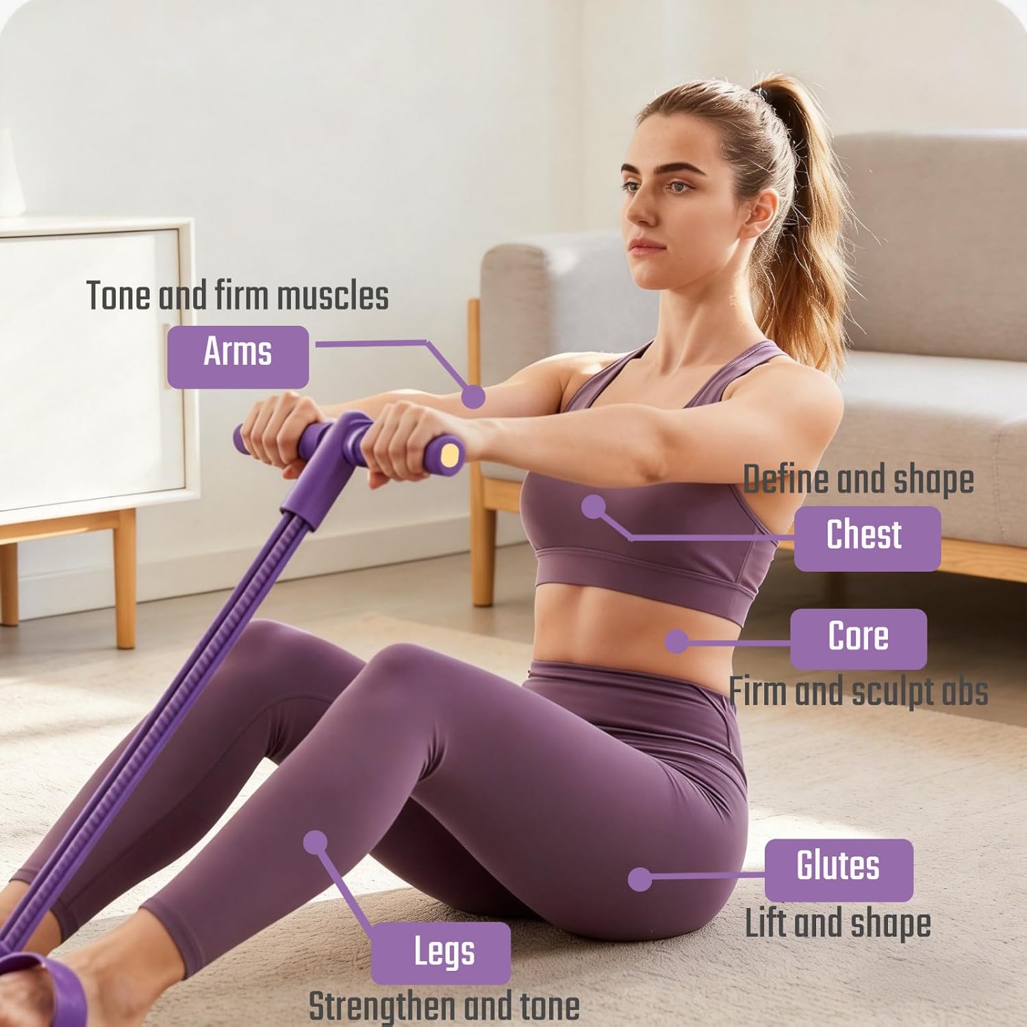 Tensor de Banda de Resistencia - Yoga Pedal Puller Fitness Equipment reseña y precio